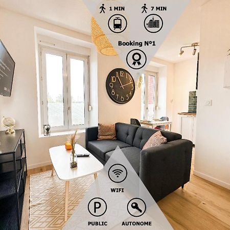 New: Agreable & Lumineux *Gare* Lejlighed Guingamp Eksteriør billede